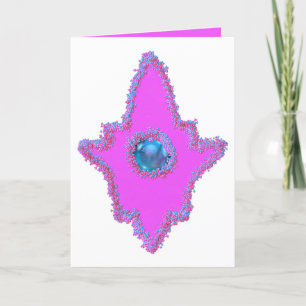 Eid beaded sparkly hamsa holiday card