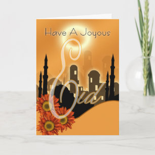 Eid Card, Happy And Joyous Eid, Holiday Card