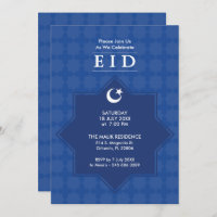 Eid Celebration 8 Pointed Star Party Invitation