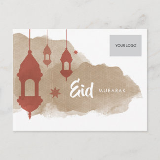 Eid Corporate Postcard - Red