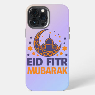 Eid Fitr Mubarak Happy Eid Al-Fitr Muslim Men kids iPhone 13 Pro Max Case