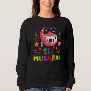 Eid Fitr Muslim Clothing Kids Eid Mubarak Sweatshirt