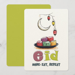 Eid Mode- No Guilt Allowed: Calories Don’t Count! Invitation