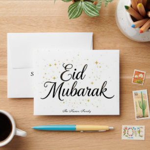 Eid Mubarak Cash Money Gift Muslim Kids Happy Eid  Envelope