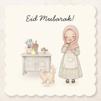 Eid Mubarak Coaster