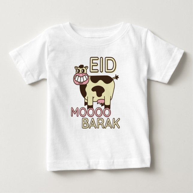 Eid Mubarak - Eid Al Adha Baby T-Shirt (Front)