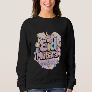 Eid Mubarak, Eid Kids Clothes for Muslim Aid Eid a Sweatshirt