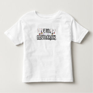 Eid Mubarak Eid Ul Fitr Eid Ul Adha Muslim Holiday Toddler T-Shirt
