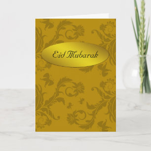 Eid Mubarak Floral Holiday Card
