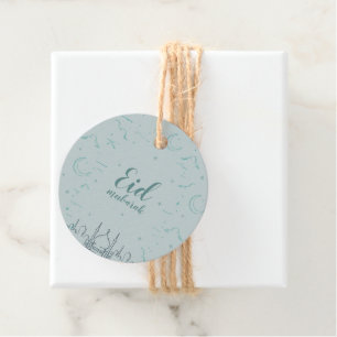 Eid mubarak for eid fitr gift tag