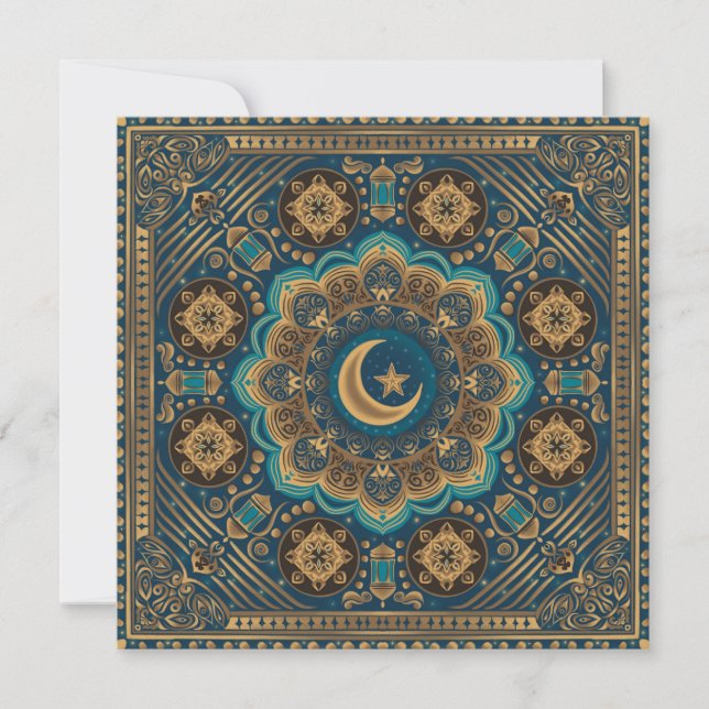 Eid mubarak holiday card (Front)