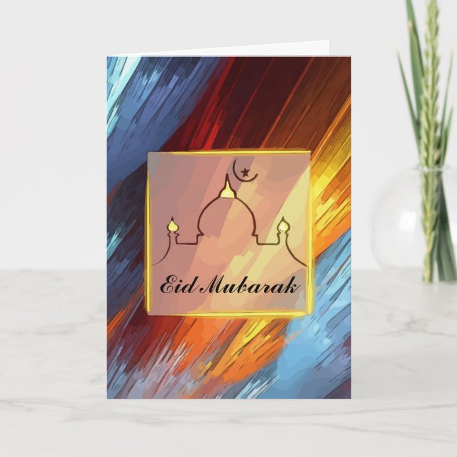 Eid Mubarak Holiday Card (Front)
