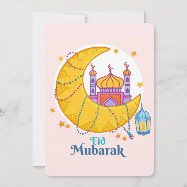 Eid Mubarak Holiday Card (Front)