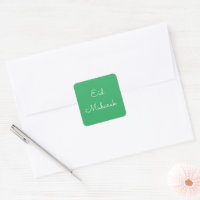 Eid Mubarak in sea green