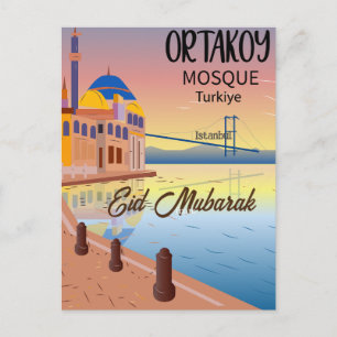 Eid mubarak islamic holiday greetings cards