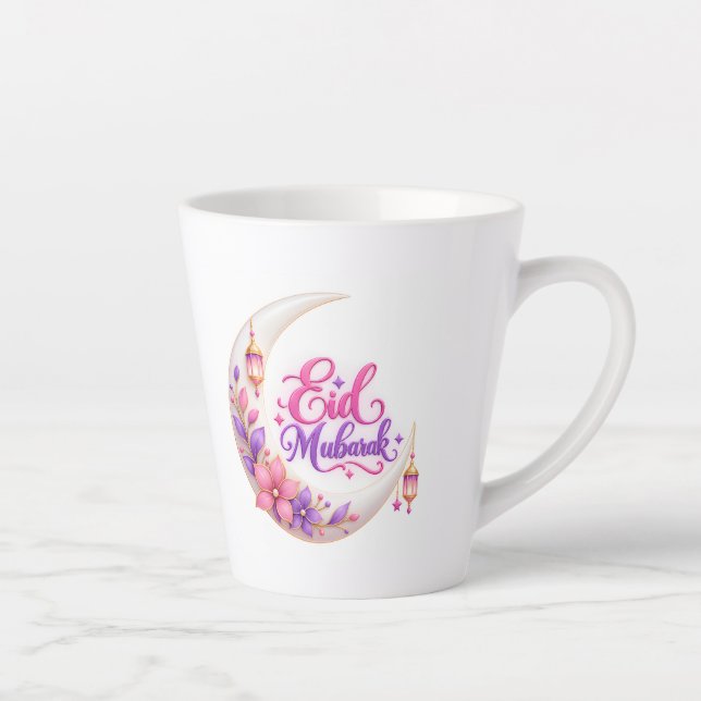 Eid Mubarak  Latte Mug (Right)