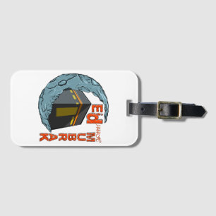 Eid mubarak luggage tag