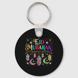 Eid Mubarak Muslim Celebration Costume for Eid Al Key Ring
