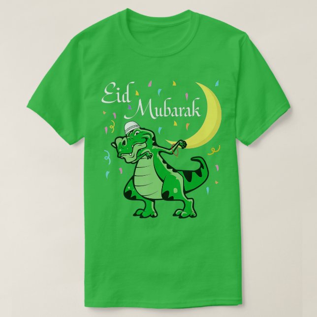 Eid Mubarak Muslim Clothing Kids Eid Al Fitr Boys  T-Shirt (Design Front)