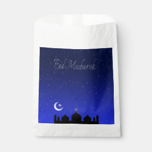 Eid Mubarak Night Stars Mosque Favour Bags