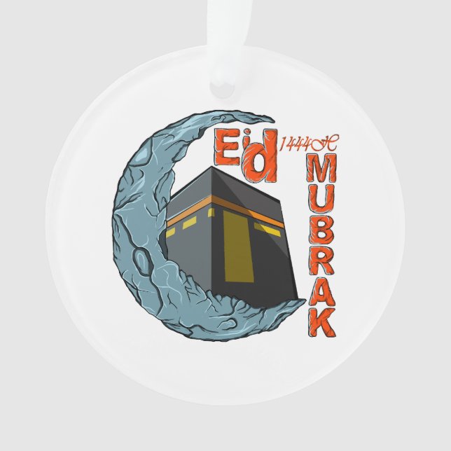 Eid mubarak ornament (Front)