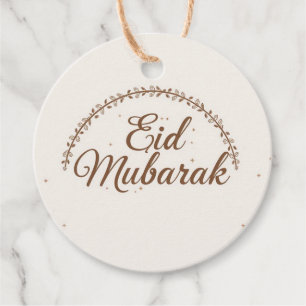 Eid mubarak personalised Gift Tag