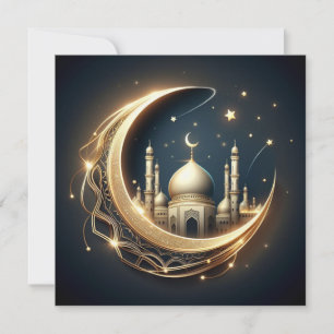 Eid Mubarak Ramadan Customisable Greetings Text Ho Holiday Card