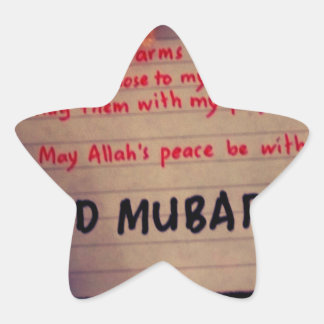 eid-mubarak star sticker