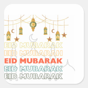 Eid mubarak stickers