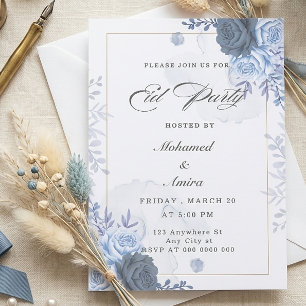Eid Party Invitation Elegant Ramadan Celebration