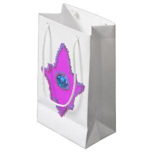 Eid sparkly beaded hamsa small gift bag