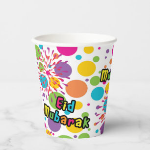 Eid Splash Paper Cup