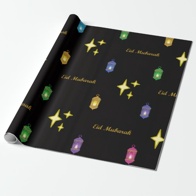 Eid Wrapping Paper (Unrolled)