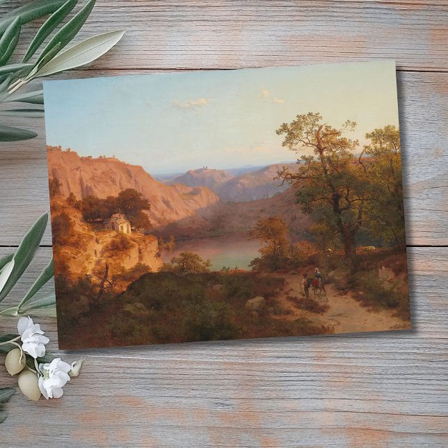 Eifel Landscape (1843) – Heinrich Funk Postcard (Creator Uploaded)