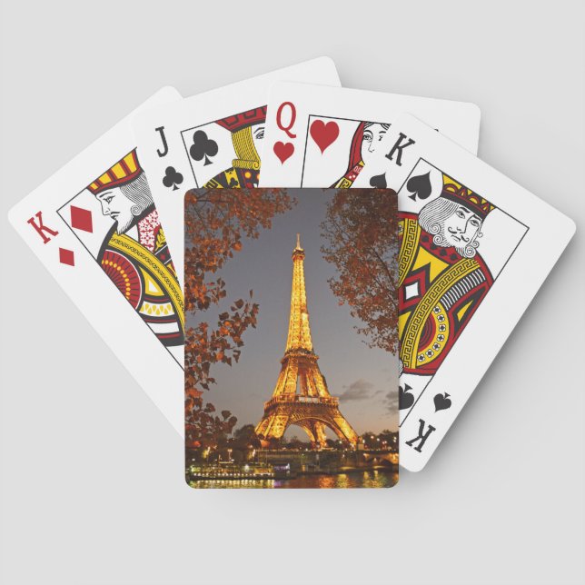 Eifel Tower - Paris - Playing Cards (Back)
