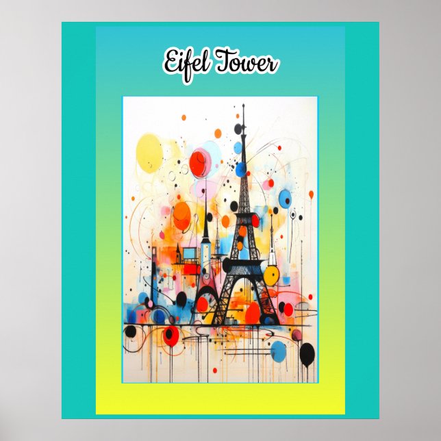 Eifel Tower Poster (Front)