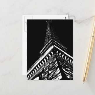 Eiffel at Night Postcard