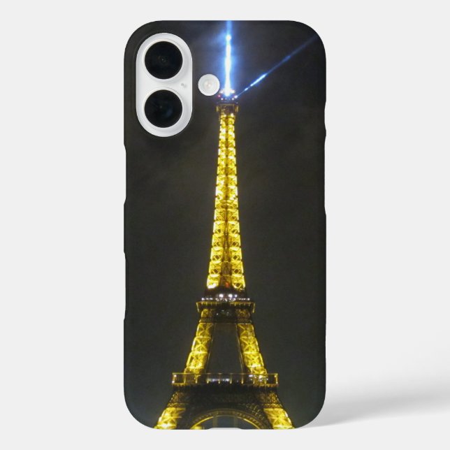eiffel night Case-Mate iPhone case (Back)