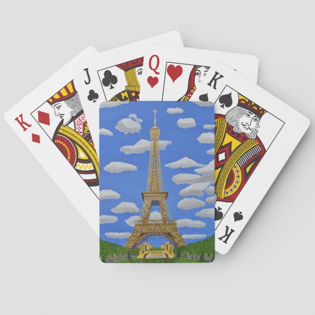 Eiffel Tower2.JPG Playing Cards (Back)