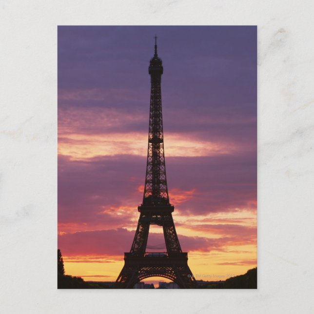 Eiffel Tower 2 Postcard (Front)