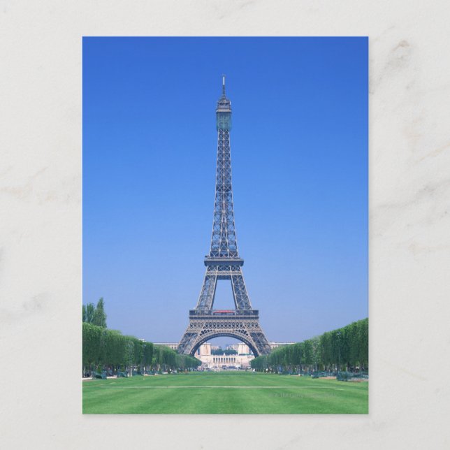 Eiffel Tower 3 Postcard (Front)