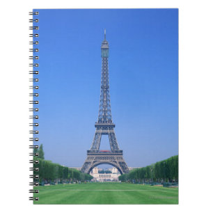 Eiffel Tower 3 Spiral Notebook