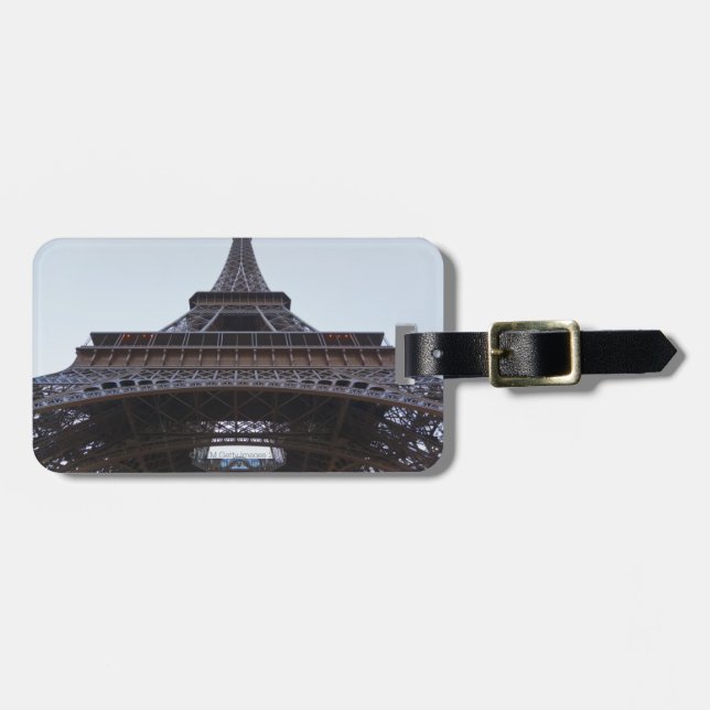 Eiffel Tower 4 Luggage Tag (Front Horizontal)