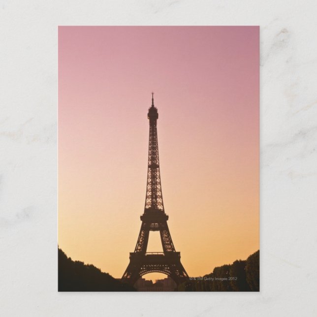 Eiffel Tower 5 Postcard (Front)