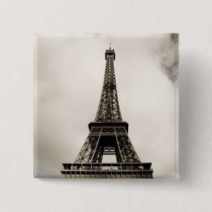 Eiffel Tower 8 15 Cm Square Badge