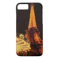 Eiffel Tower after dark