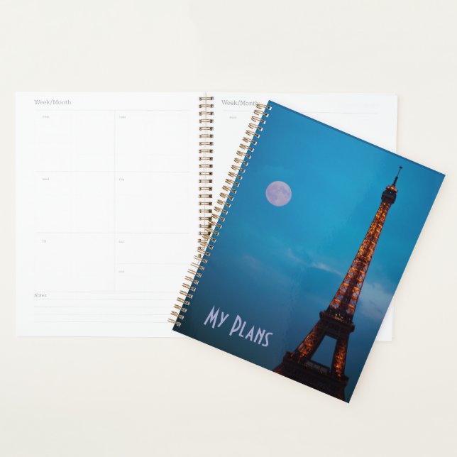 Eiffel Tower Art  Planner (Display)
