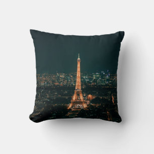 EIFFEL TOWER AT NIGHT CUSHION