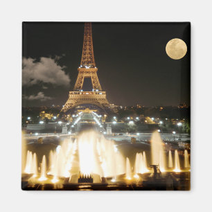 Eiffel Tower at Night Magnet