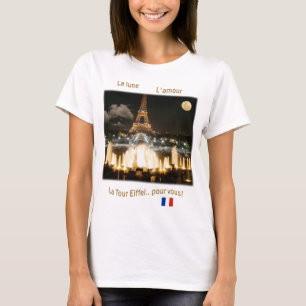 Eiffel Tower at Night T-Shirt